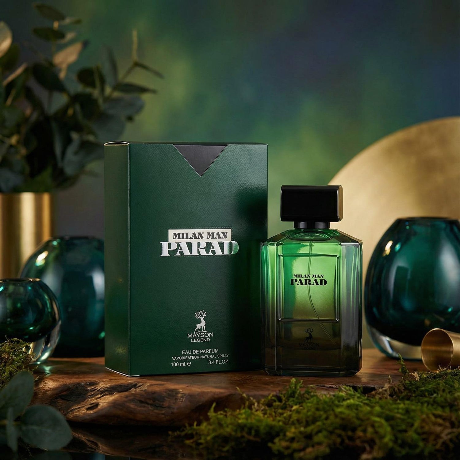 Mayson Legend Milan Man Parad EDP 100ml מייסון לג'נד מילאן מן פרד בושם לגבר - pharm2u 