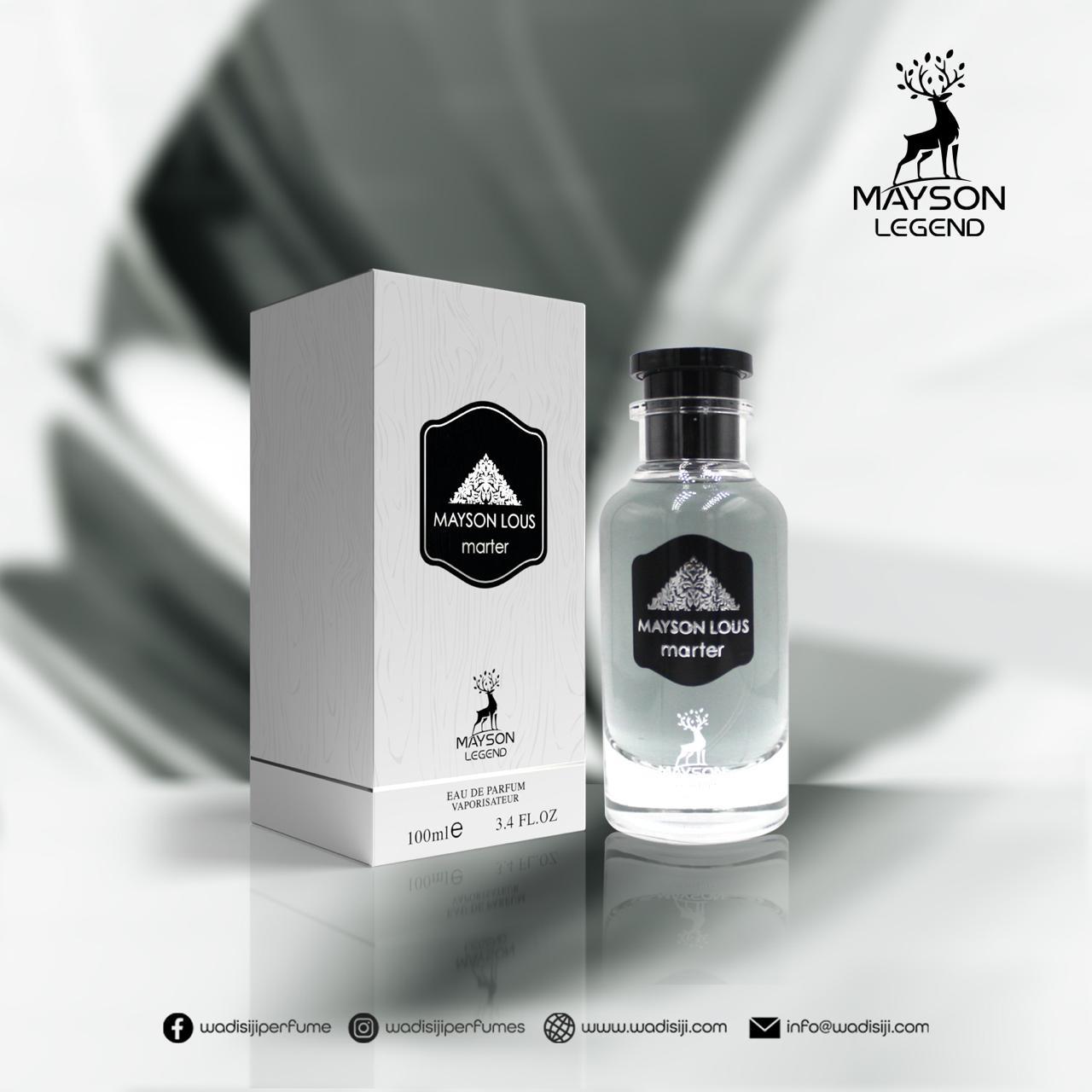 Mayson Lous Marter Mayson Legend Fragrance Deluxe  מייסון לוס מרטר לגבר א.ד.פ 100 מ"ל-pharm2u