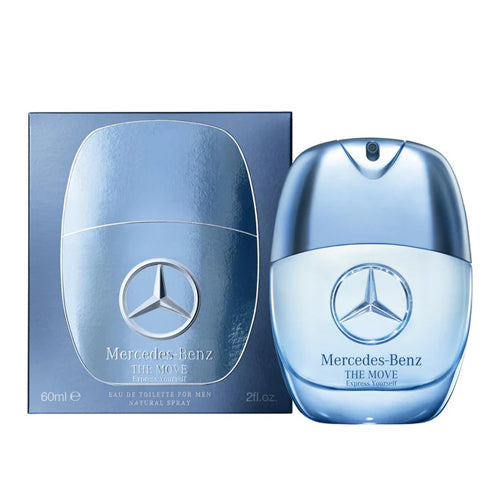 Mercedes Benz - The Move Express Yourself EDT For Men 60ML - דה מוב אקספרס יורסלף אדט לגבר 60 מ"ל - מרצדס בנץ - pharm2u 