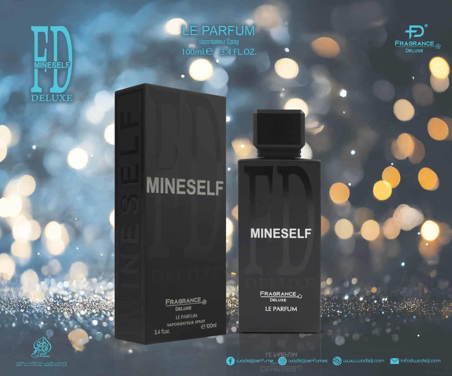 Mineself Fragrance Deluxe EDP 100 ml מיינסלף פרגרנס דלוקס בושם לגבר א.ד.פ - pharm2u 