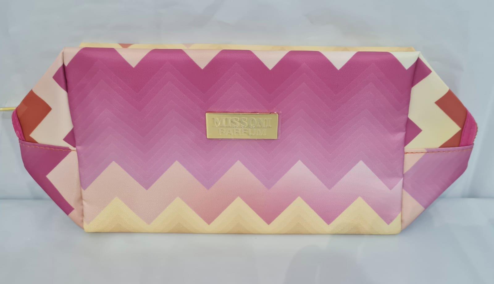 Missoni Iconic תיק ורוד בעיטורי זהב לאישה 10*13*34-pharm2u