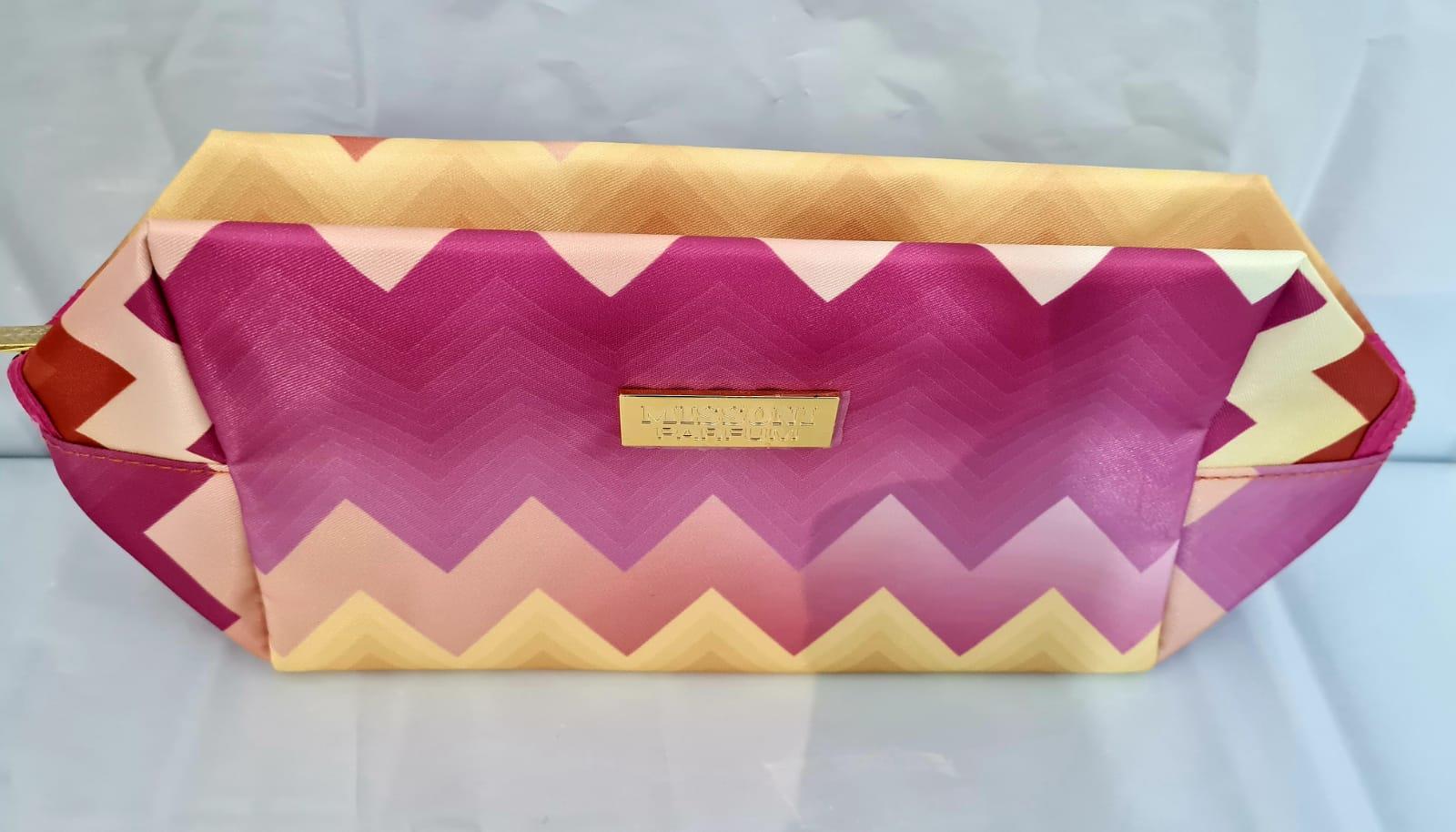 Missoni Iconic תיק ורוד בעיטורי זהב לאישה 10*13*34-pharm2u
