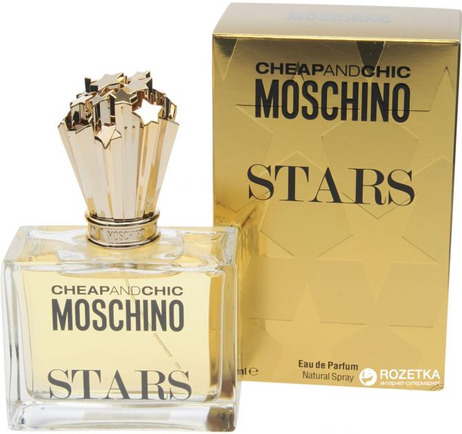 Moschino Cheap & Chic Stars צ'יפ וצ'יק מוסקינו סטארס לאישה א.ד.פ. 50 מ"ל-pharm2u