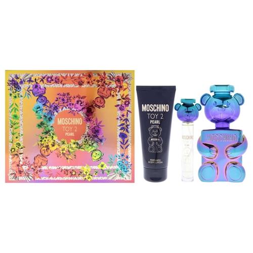 Moschino - Pearl 3PCS EDP Unisex 100ML + BL 100ML + Mini 5ML - פרל מארז 3 חלקים אדפ יוניסקס 100 מ"ל + קרם גוף 100 מ"ל + בושם מוקטן 5 מ"ל - מוסקינו - pharm2u