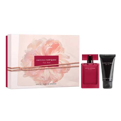 Narciso Rodriguez - For Her EDP Intense 2PCS For Women 50ML + BL 50ML - פור הר אדפ אינטנס מארז 2 חלקים לאישה 50 מ"ל + קרם גוף 50 מ"ל - נרסיסו רודריגז - pharm2u