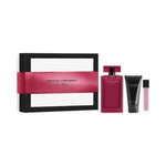 Narciso Rodriguez - For Her EDP Intense 3PCS For Women 100ML + BL 50ML + Mini 10ML - פור הר אדפ אינטנס מארז 3 חלקים לאישה 100 מ"ל + קרם גוף 50 מ"ל + בושם מוקטן 10 מ"ל - נרסיסו רודריגז - pharm2u 