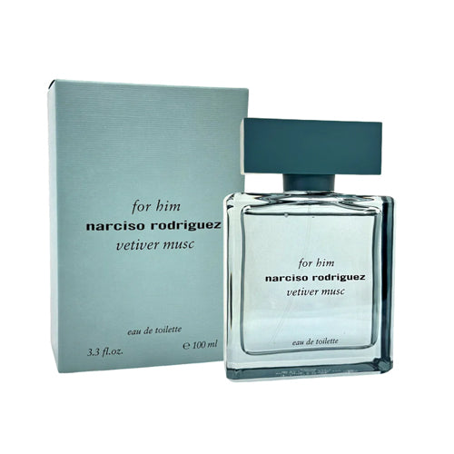 Narciso Rodriguez - Vetiver Musc EDT For Men 50ML - וטיבר מאסק אדט לגבר 50 מ"ל - נרסיסו רודריגז - pharm2u 