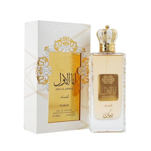 Nusuk - Ana Al Awwal EDP For Women 100ML - אנה אל אוואל אדפ לאישה 100 מ"ל - נוסוק - pharm2u 