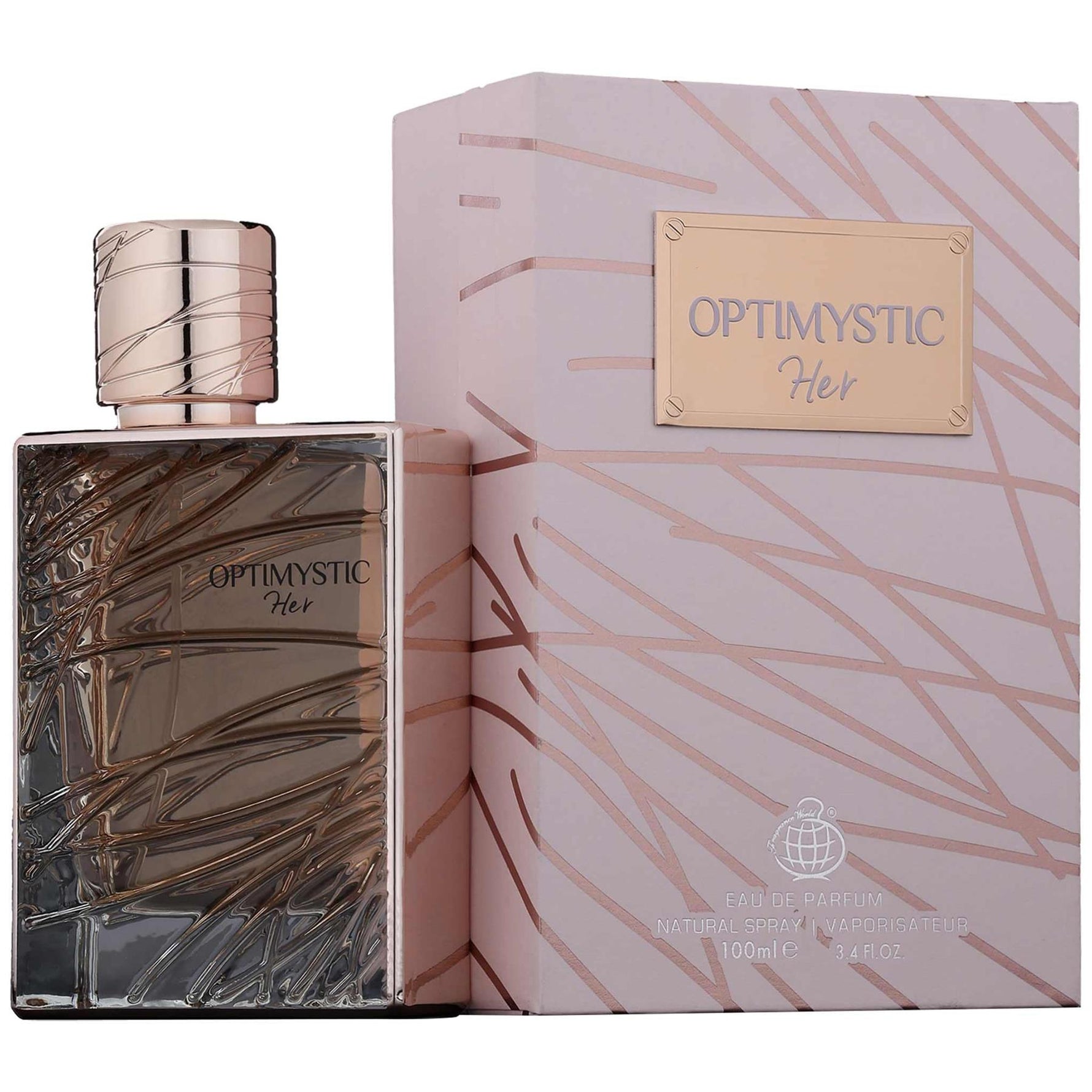 בשמי דיופ - Optimistic Her Fragrance World EDP 100ml אופטימיסטיק הר בושם לאישה