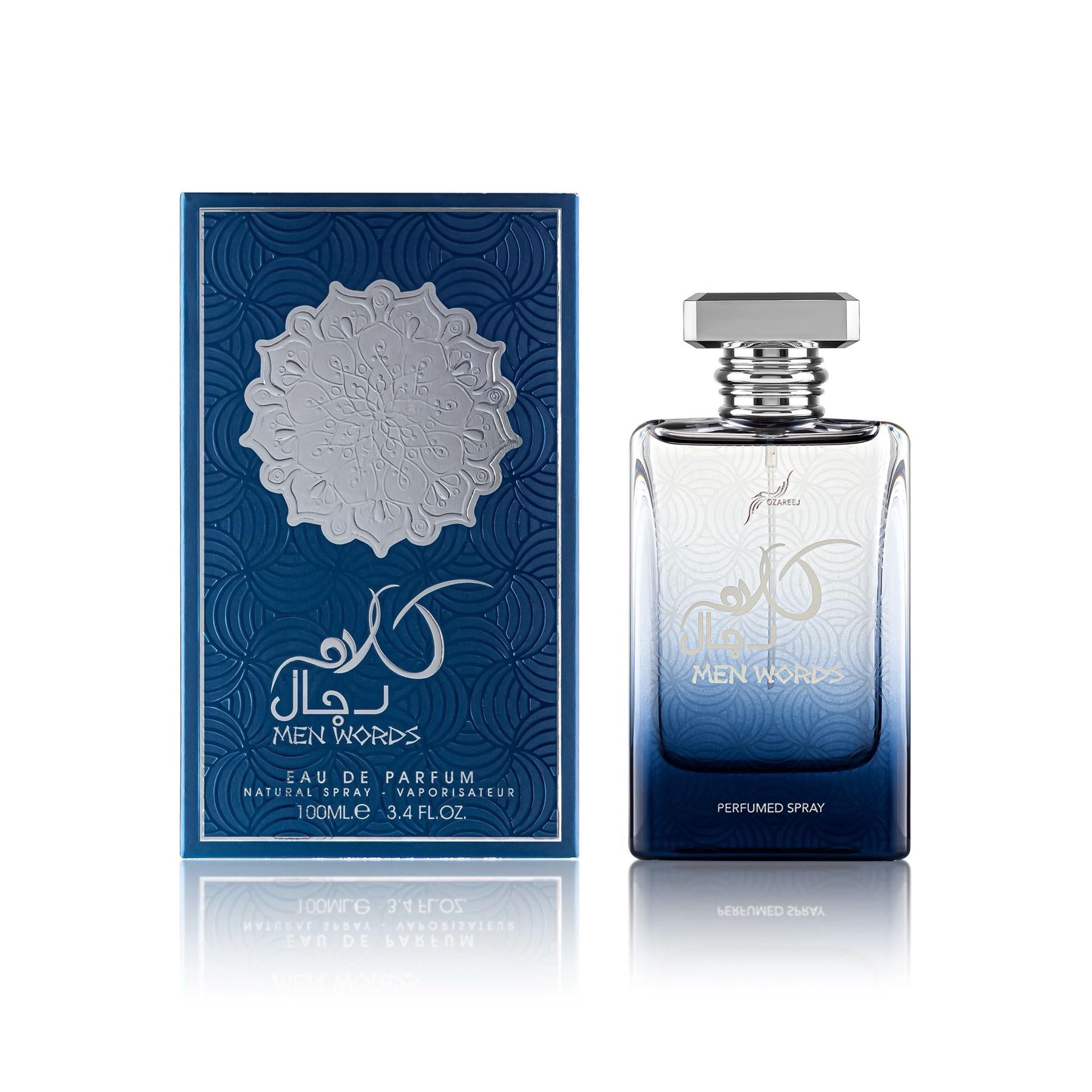 Ozareej Men Words EDP 100ml אוזרג' מן וורדס בושם לגבר - pharm2u 