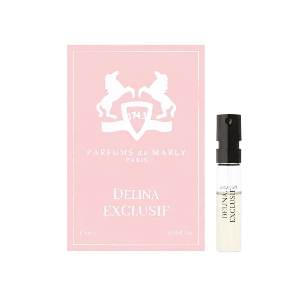 Parfums De Marly Delina Exclusif דוגמית פרפומס די מארלי דלינה אקסקלוסיפ פרפיום לאישה 1.5 מ"ל