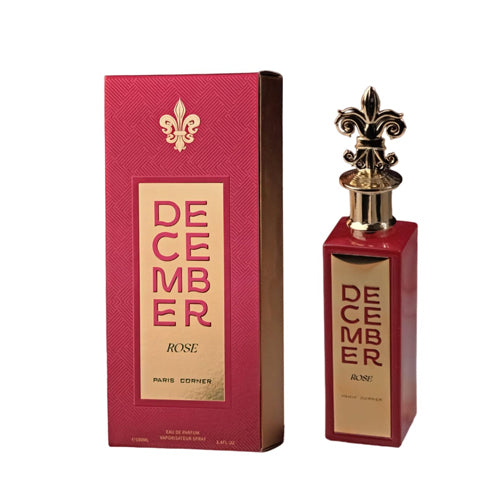 Paris Corner - December Rose EDP Unisex 100ML - דצמבר רוז אדפ יוניסקס 100 מ"ל - פריז קורנר - pharm2u 