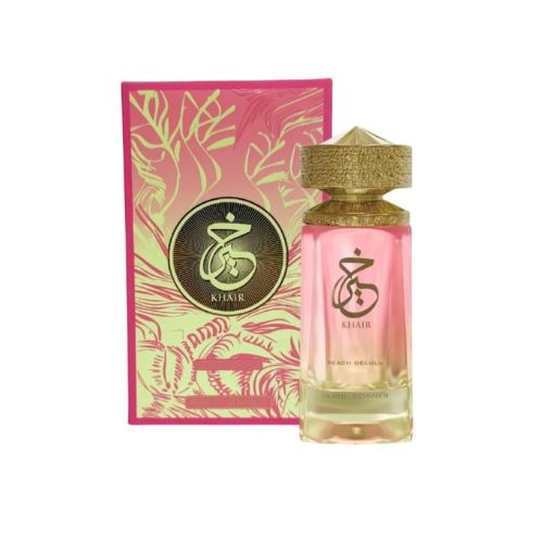 Paris Corner - Khair Peach Delulu EDP For Women 100ML - קהיר פיץ' דלולו אדפ לאישה 100 מ"ל - פריז קורנר - pharm2u 