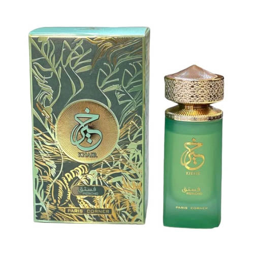 Paris Corner - Khair Pistachio EDP Unisex 100ML - קהיר פיסטשיו אדפ יוניסקס 100 מ"ל - פריז קורנר - pharm2u 