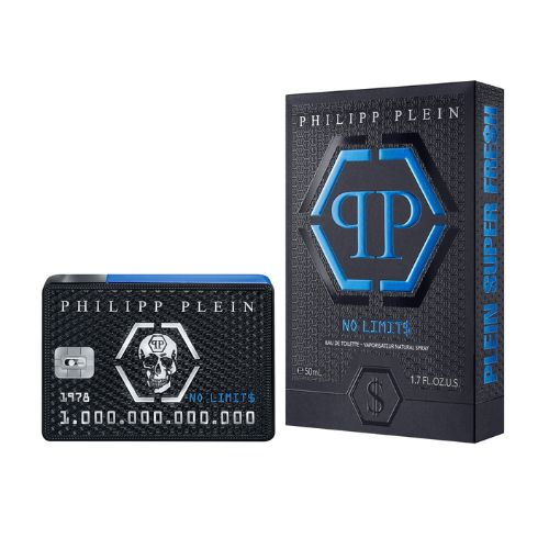 Philip Plein - No Limits Super Fresh EDT For Men 50ML - נו לימיטס סופר פרש אדט לגבר 50 מ''ל - פיליפ פליין - pharm2u 