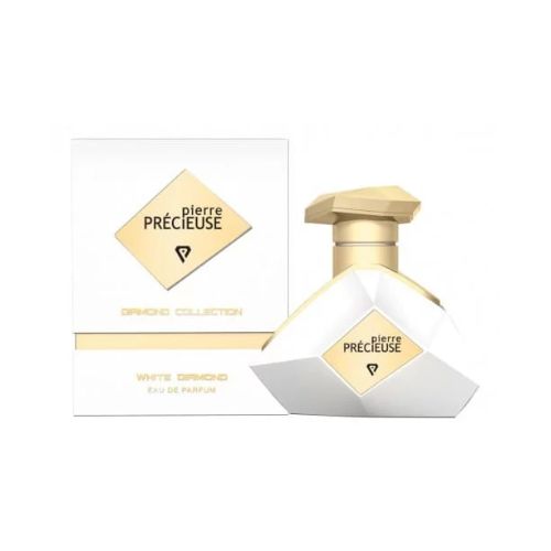 Pierre Precieuse Parfum - White Diamond EDP Unisex 100ML - וויט דיימונד אדפ יוניסקס 100 מ"ל - פייר פרסוס - pharm2u 
