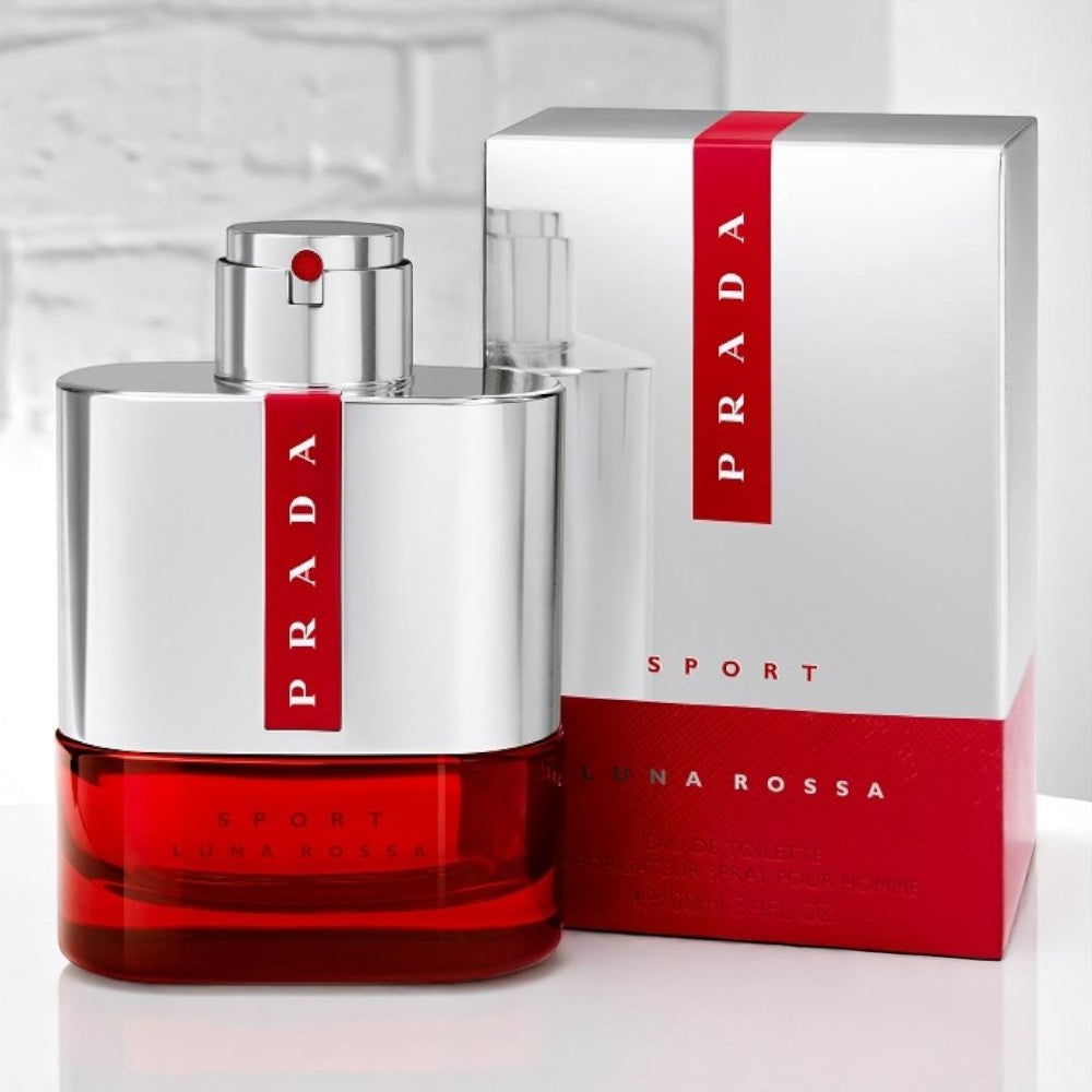 Prada - Luna Rossa Sport EDT For Men 100ML - לונה רוסה ספורט אדט לגבר 100 מ"ל - פראדה - pharm2u 