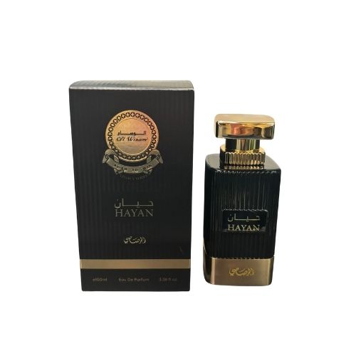 Rasasi - Al Wisam Hayan EDP For Men 100ML - אל ויסאם הייאן אדפ לגבר 100 מ"ל - רסאסי - pharm2u 