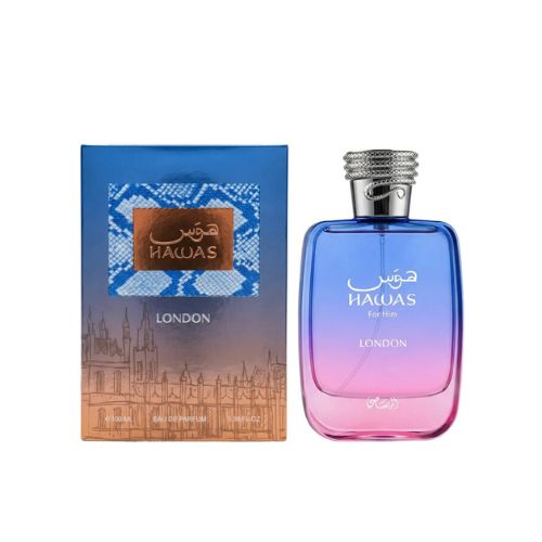 Rasasi - Hawas London EDP Unisex 100ML - הוואס לונדון אדפ יוניסקס 100 מ"ל - רסאסי - pharm2u 