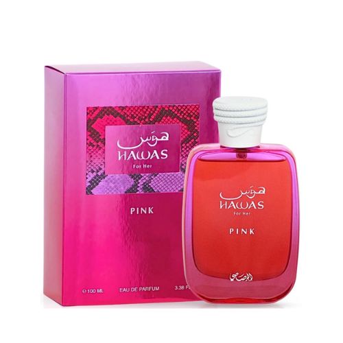 Rasasi - Hawas Pink EDP For Women 100ML - הוואס פינק אדפ לאישה 100 מ"ל - רסאסי - pharm2u 