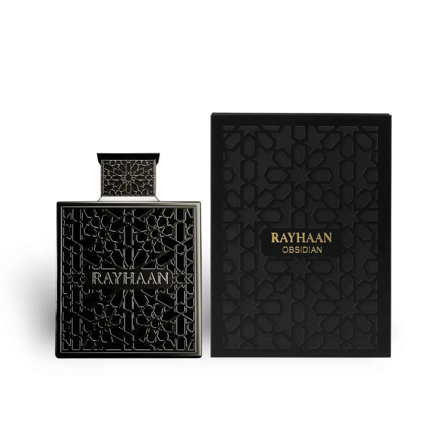 Rayhaan Obsidian EDP 100ml רייהאן אובסידיאן בושם לגבר - pharm2u 