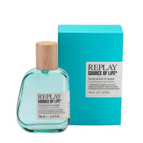 Replay - Source Of Life EDP For Women 100ML - סורס אוף לייף אדפ לאישה 100 מ"ל - ריפליי - pharm2u 