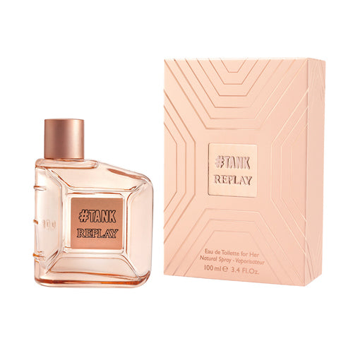 Replay - Tank For Her EDT For Women 100ML - טנק פור הר אדט לאישה 100 מ"ל - ריפליי - pharm2u 