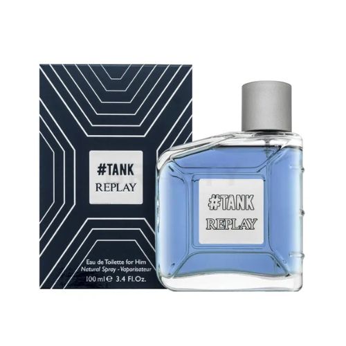 Replay - Tank For Him EDT For Men 100ML - טנק פור הים אדט לגבר 100 מ"ל - ריפליי - pharm2u 