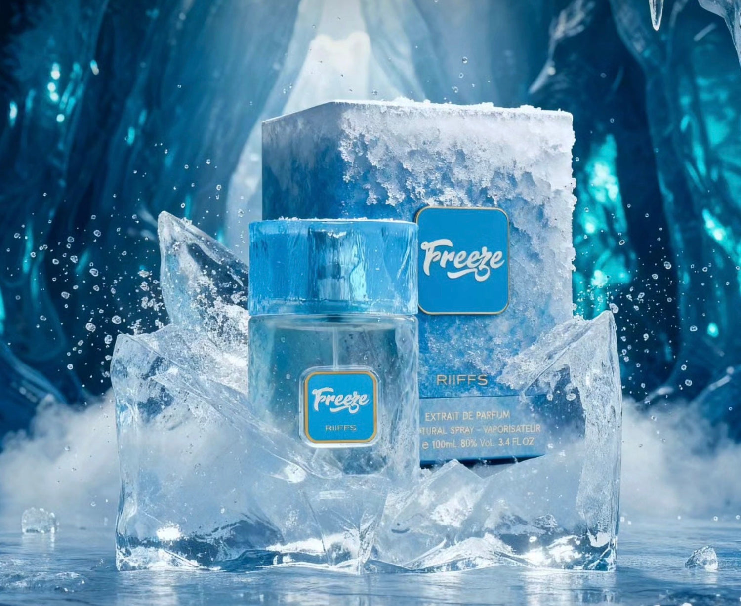 Riiffs - Freeze Extrait De Parfum Unisex 100ML - פריז אקסטרייט דה פרפיום יוניסקס 100 מ"ל - ריפס - pharm2u 