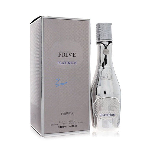 Riiffs - Prive Platinum EDP For Men 100ML - פרייב פלטינום אדפ לגבר 100 מ"ל - ריפס - pharm2u 
