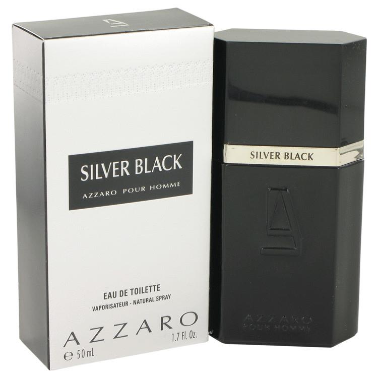 SILVER BLACK BY AZZARO אזארו סילבר בלאק א.ד.ט לגבר 50 מ"ל-pharm2u
