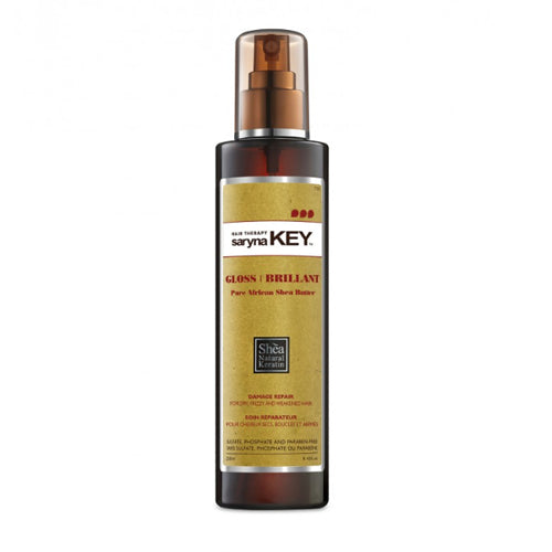 Saryna Key - Damage Repair - Pure African Shea - Gloss Spray 250ML - שיער יבש ופגום - ספריי גלוס 250 מ"ל - סרינה קיי - pharm2u 