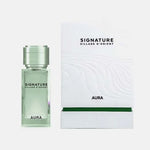 Signature - Aura 3PCS EDP Unisex 100ML + Mini 15ML + Funnel - אאורה מארז 3 חלקים אדפ יוניסקס 100 מ"ל + בושם מוקטן 15 מ"ל + משפך - סיגנטור - pharm2u 