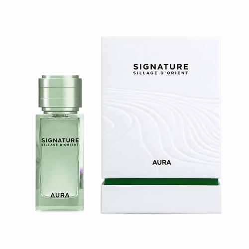 Signature - Aura 3PCS EDP Unisex 100ML + Mini 15ML + Funnel - אאורה מארז 3 חלקים אדפ יוניסקס 100 מ"ל + בושם מוקטן 15 מ"ל + משפך - סיגנטור - pharm2u