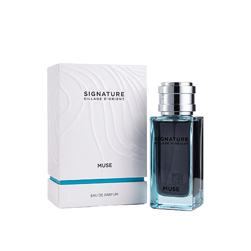 Signature - Muse 3PCS EDP Unisex 100ML + Mini 15ML + Funnel - מיוז מארז 3 חלקים אדפ יוניסקס 100 מ"ל + בושם מוקטן 15 מ"ל + משפך - סיגנטור - pharm2u 
