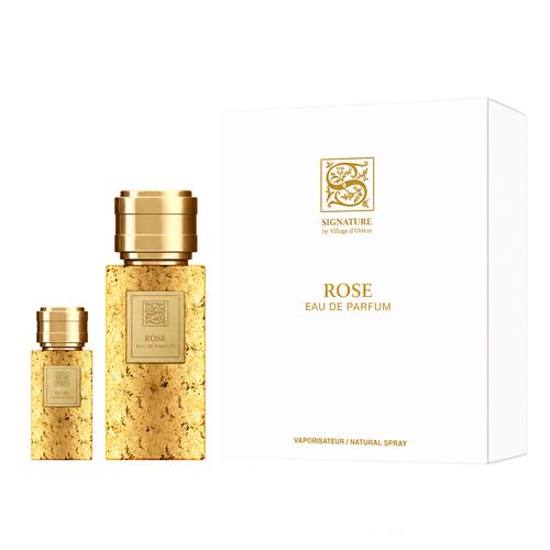 Signature - Rose 3PCS EDP Unisex 100ML + Mini 15ML + Funnel - רוז מארז 3 חלקים אדפ יוניסקס 100 מ"ל + בושם מוקטן 15 מ"ל + משפך - סיגנטור - pharm2u