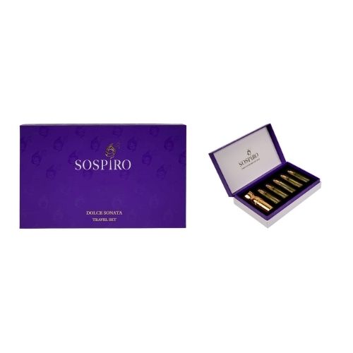 Sospiro - Dolce Sonata Travel Set 5PCS EDP Unisex 10ML - דולצ'ה סונאטה מארז נסיעות 5 חלקים אדפ יוניסקס 10 מ"ל - סוספירו - pharm2u