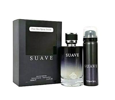 Suave Fragrance World + דאודורנט ספריי 50 מל+  סוובה פרגרנס וורלד לגבר א.ד.פ 100 מ"ל - pharm2u 
