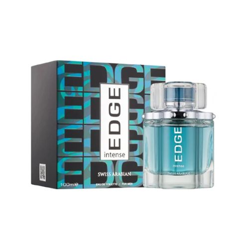 Swiss Arabian - Edge Intense EDT For Men 100ML - אדג' אינטנס אדט לגבר 100 מ"ל - סוויס ערביאן - pharm2u 