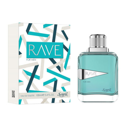 Swiss Arabian - Sapil - Rave EDT For Men 100ML - סאפיל - רייב אדט לגבר 100 מ"ל - סוויס ערביאן - pharm2u 