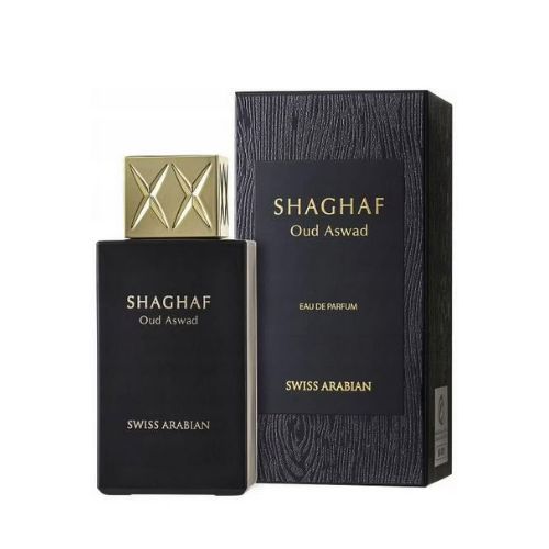 Swiss Arabian - Shaghaf Oud Aswad EDP Unisex 75ML שארף אוד אסוואד אדפ יוניסקס 75 מ"ל - סוויס ערביאן - pharm2u 