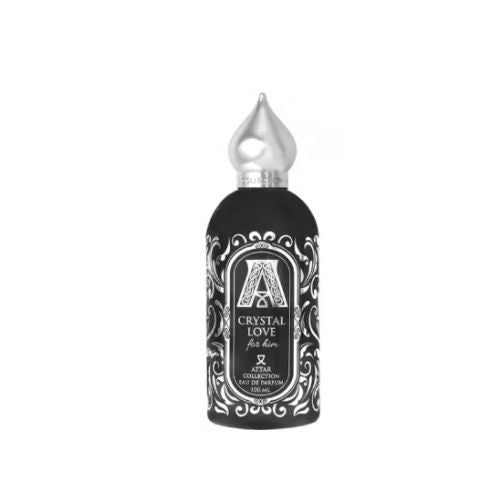 Tester - Attar Collection - Crystal Love EDP For Men 100ML - טסטר - קריסטל לאב אדפ לגבר 100 מ"ל - אטאר קולקשן - pharm2u 