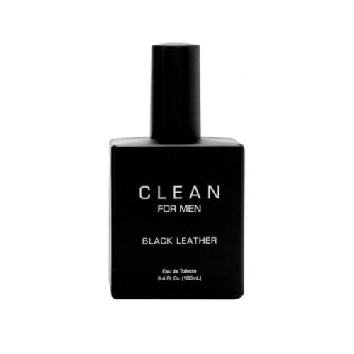 Tester - Clean - Black Leather EDT For Men 100ML - טסטר - בלאק לת'ר אדט לגבר 100 מ"ל - קלין - pharm2u 