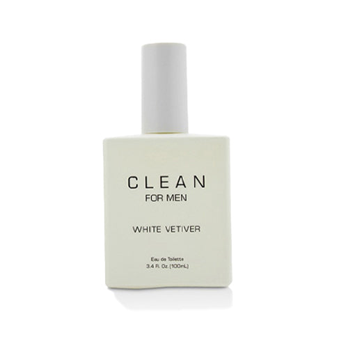 Tester - Clean - White Vetiver EDT For Men 100ML - טסטר - וויט וטיבר אדט לגבר 100 מ"ל - קלין - pharm2u 