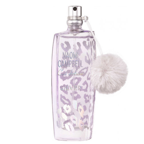 Tester - Naomi Campbell - Cat Deluxe Silver EDT For Women 30ML - טסטר - קאט דלוקס סילבר אדט לאישה 30 מ"ל - נעמי קמפבל - pharm2u 