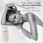 Tester - Narciso Rodriguez - Pure Musc Blanc Intense EDP For Women 100ML - טסטר - פיור מאסק בלאנק אינטנס אדפ לאישה 100 מ"ל - נרסיסו רודריגז - pharm2u 
