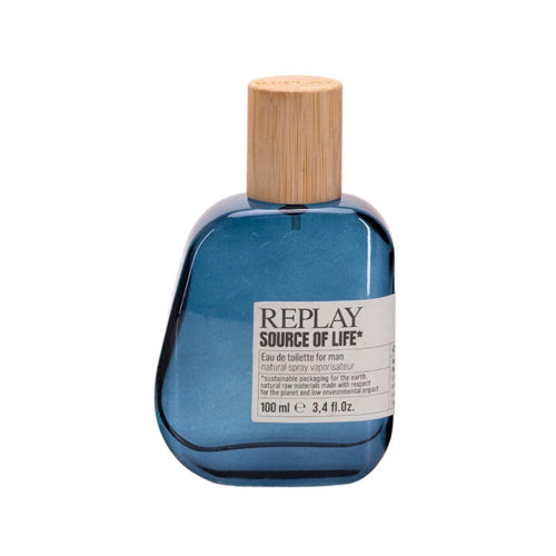 Tester - Replay - Source Of Life EDT For Men 100ML - טסטר - סורס אוף לייף אדט לגבר 100 מ"ל - ריפליי - pharm2u 