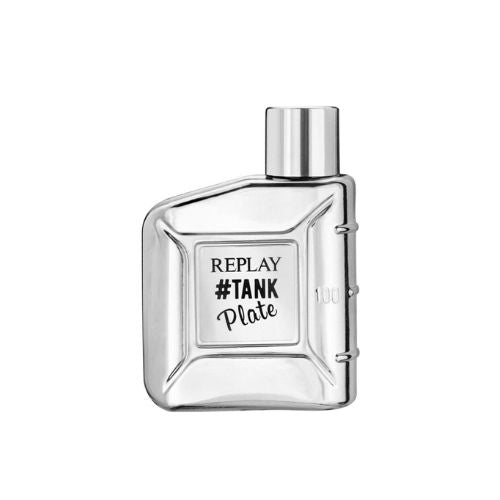 Tester - Replay - Tank Plate For Him EDT For Men 100ML - טסטר - טנק פלייט פור הים אדט לגבר 100 מ"ל - ריפליי - pharm2u 