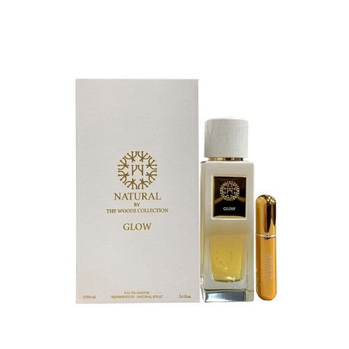 The Woods Collection - Natural Glow 2PCS EDP Unisex 100ML + Refill Bottle 5ML - נטורל גלואו מארז 2 חלקים אדפ יוניסקס 100 מ"ל + בקבוק מילוי 5 מ"ל - דה וודס קולקשן - pharm2u 