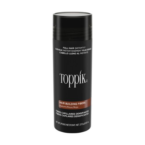 Toppik - Hair Building Fibers Auburn 27.5Gr - סיבי שיער אובורן 27.5 גרם - טופיק - pharm2u 